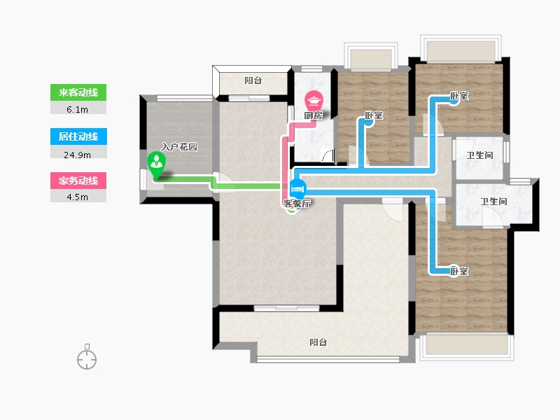 广东省-惠州市-龙湾新城-112.98-户型库-动静线