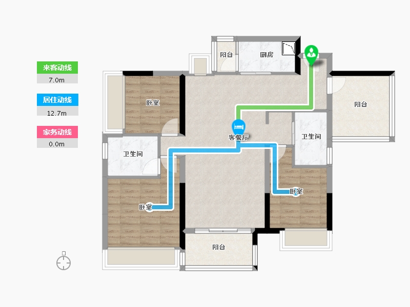 广东省-广州市-三水冠军城-94.99-户型库-动静线