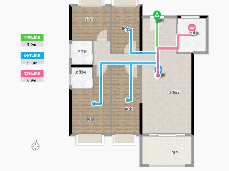 广东省-汕头市-天悦湾-139.00-户型库-动静线