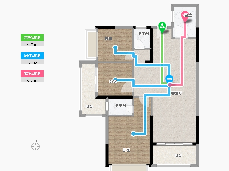 广东省-汕头市-天悦湾-94.02-户型库-动静线