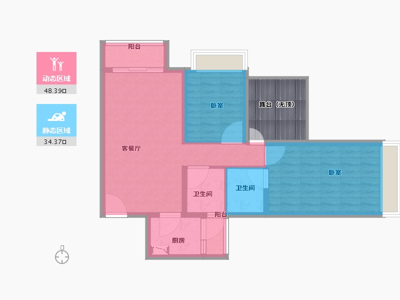 广东省-广州市-三水冠军城-82.01-户型库-动静分区