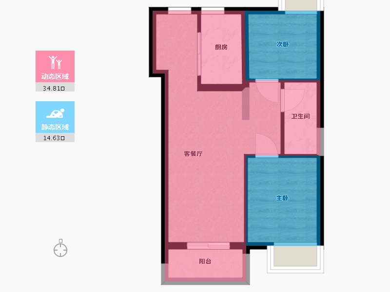 湖北省-武汉市-时代新世界-43.20-户型库-动静分区