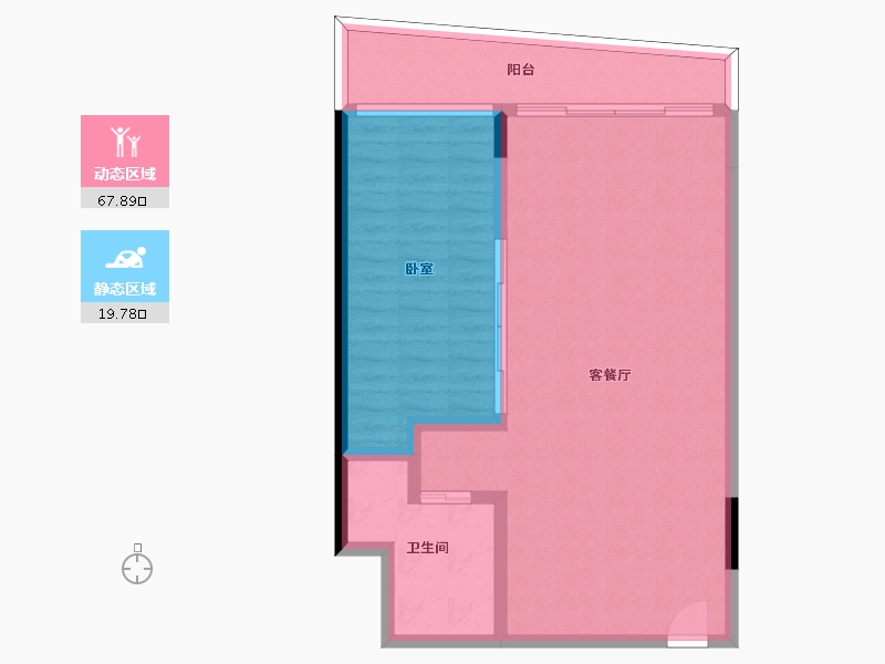 广东省-惠州市-伴山伴海-79.98-户型库-动静分区