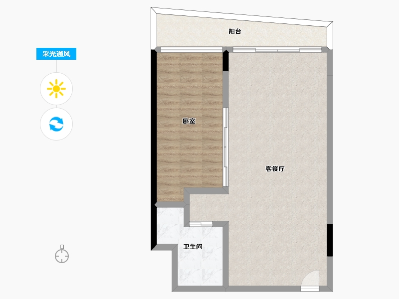 广东省-惠州市-伴山伴海-79.98-户型库-采光通风