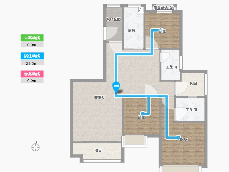 安徽省-六安市-恒大首府-101.97-户型库-动静线