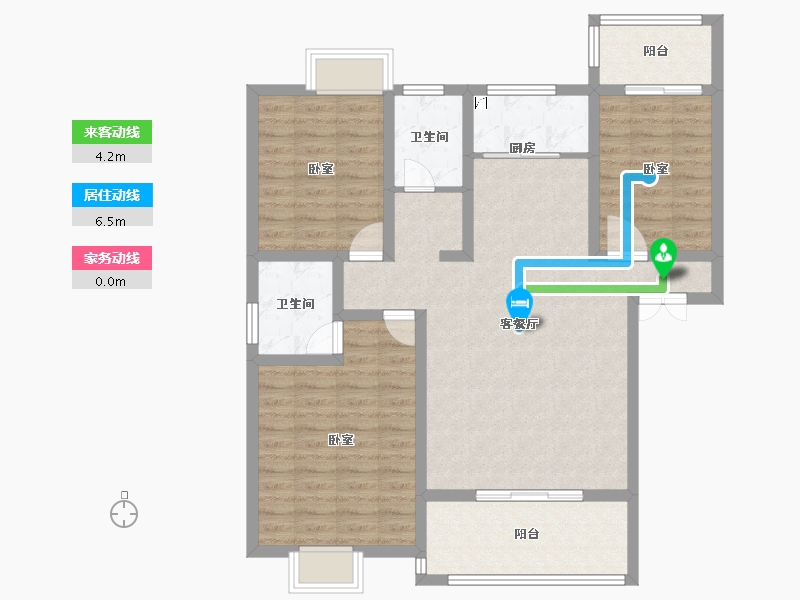 湖北省-孝感市-大悟绣江南-98.00-户型库-动静线