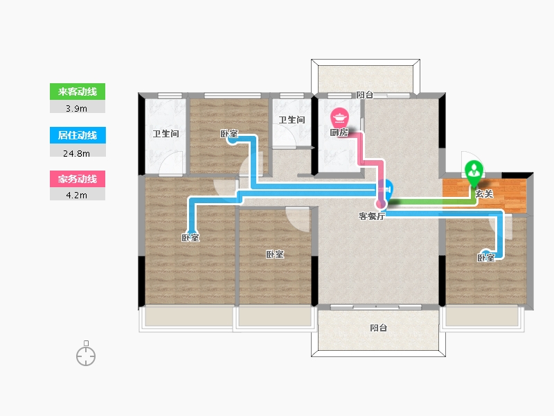 河南省-周口市-商水碧桂园天域-114.01-户型库-动静线