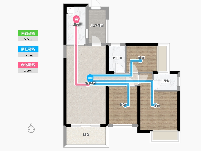 广东省-惠州市-海伦堡·熙岸-70.78-户型库-动静线