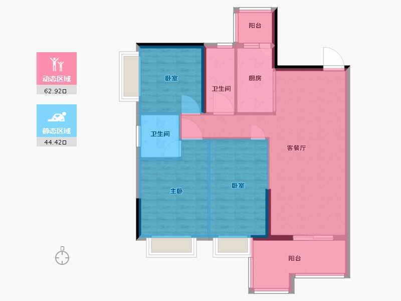 广东省-广州市-悦澋台-97.01-户型库-动静分区