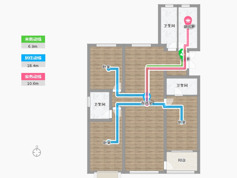 山东省-潍坊市-恒信悦龙山-114.00-户型库-动静线