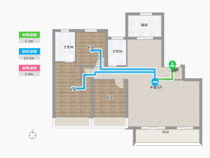 河南省-周口市-太康建业城-112.00-户型库-动静线