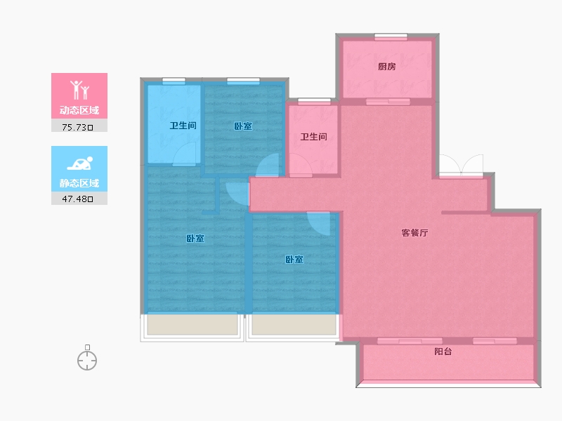 河南省-周口市-太康建业城-112.00-户型库-动静分区