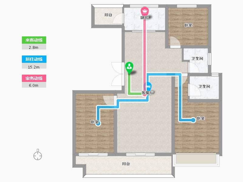 河南省-周口市-升源·澜庭叙-112.66-户型库-动静线