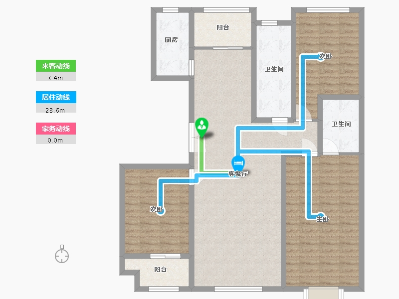 山东省-潍坊市-城投君悦府-123.30-户型库-动静线