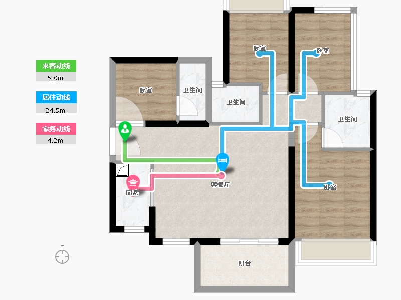 广东省-湛江市-海怡湾-79.19-户型库-动静线