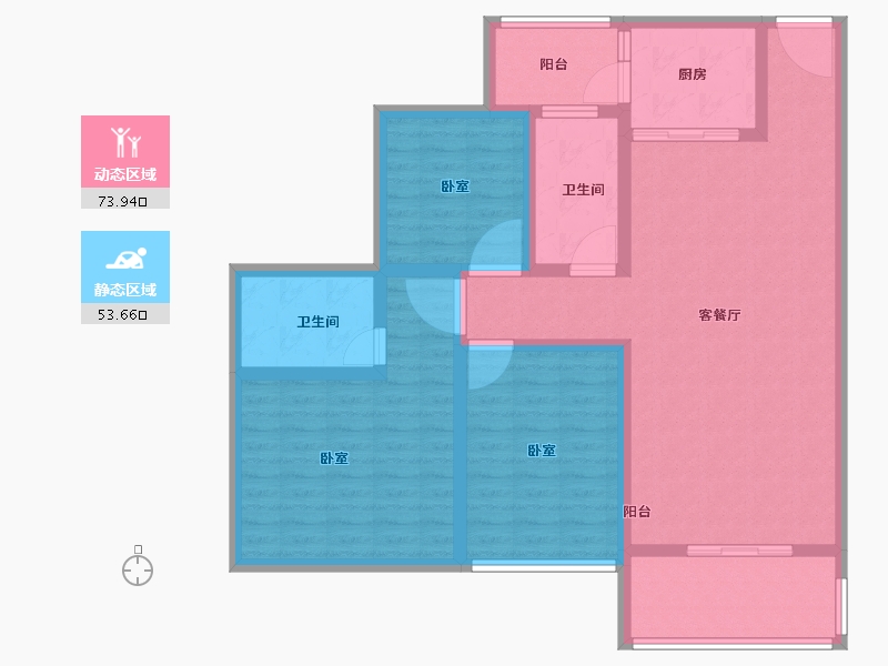 广东省-湛江市-樟树湾金樟水岸-114.00-户型库-动静分区