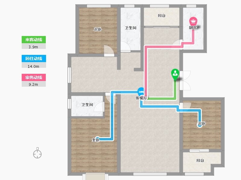 山东省-潍坊市-城投君悦府-120.18-户型库-动静线