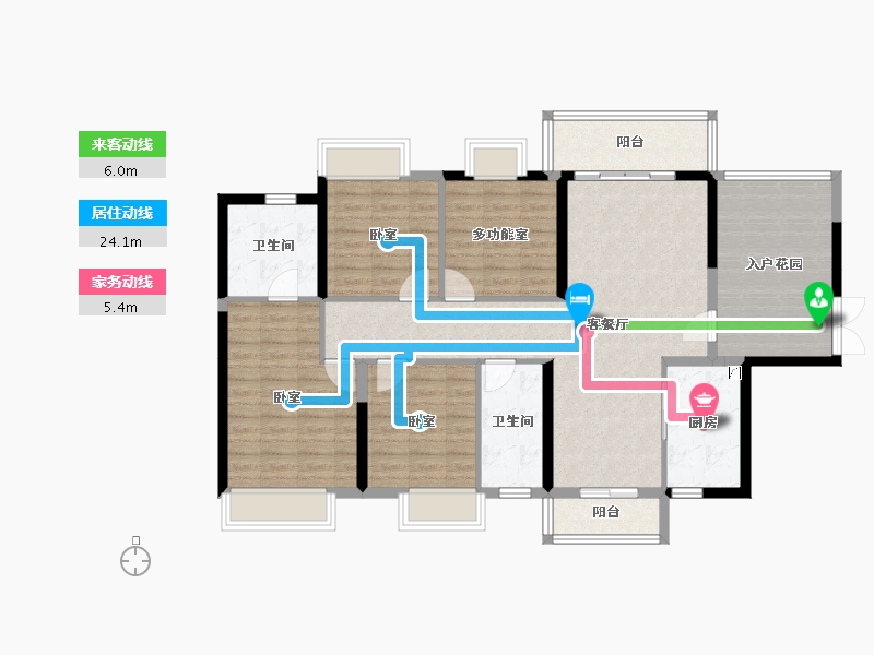 广东省-江门市-联发·悦澜山-117.39-户型库-动静线