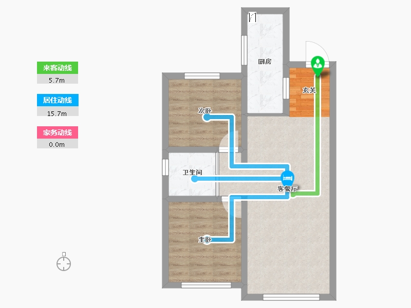 吉林省-长春市-华方状元府-57.56-户型库-动静线