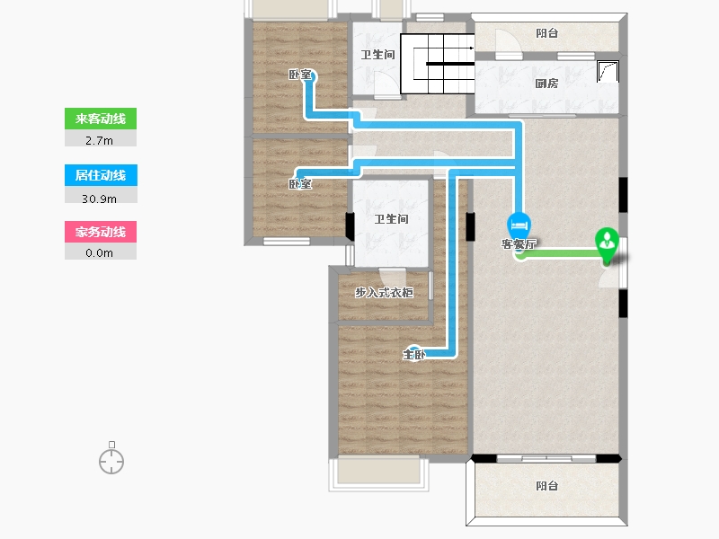 广东省-惠州市-海伦堡·熙岸-120.01-户型库-动静线