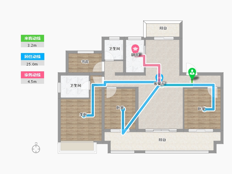 安徽省-六安市-时代悦府-114.13-户型库-动静线