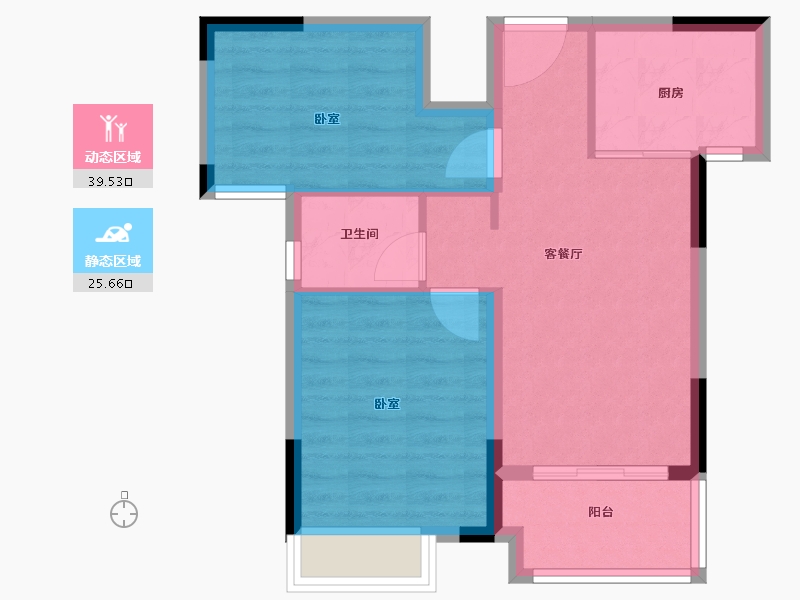 广东省-珠海市-中国铁建国际城-58.10-户型库-动静分区