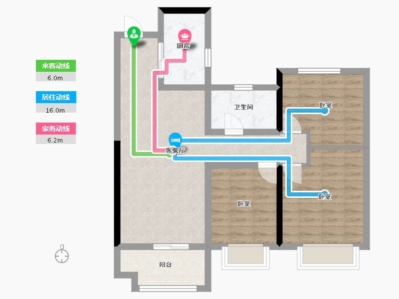 河南省-郑州市-新郑奥园和悦府-78.01-户型库-动静线