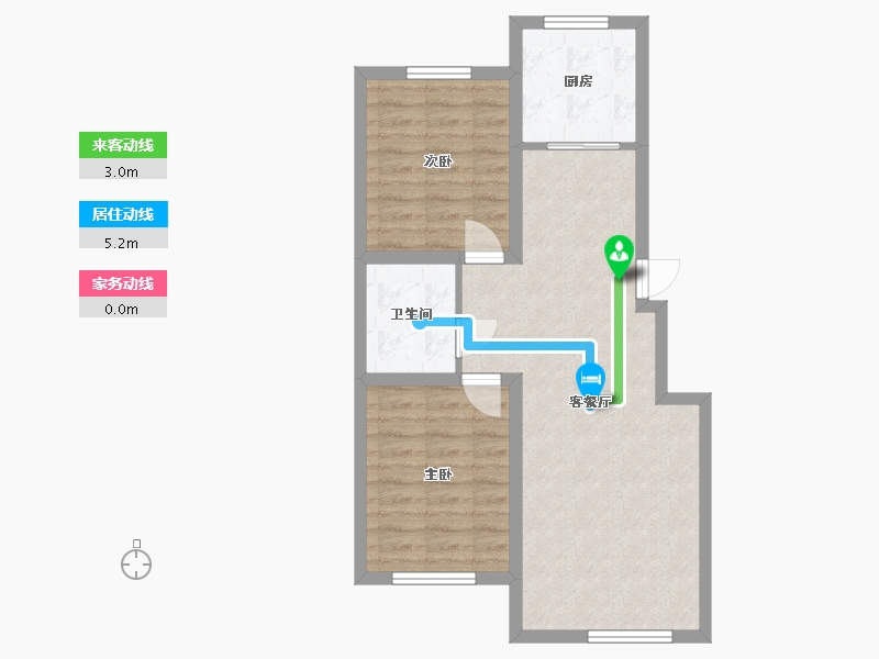 吉林省-长春市-远创紫樾台-65.59-户型库-动静线