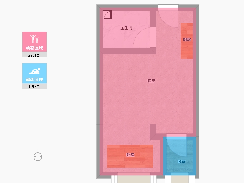 广东省-佛山市-盈海公馆-21.45-户型库-动静分区