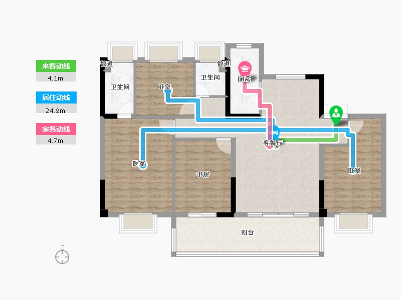 江苏省-镇江市-嘉源·首府-113.00-户型库-动静线