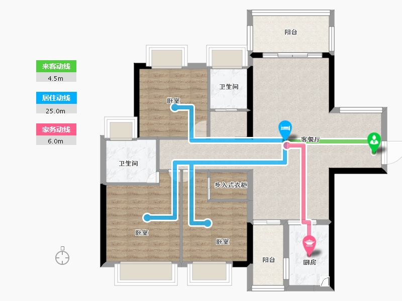 广东省-汕头市-天悦湾-97.00-户型库-动静线