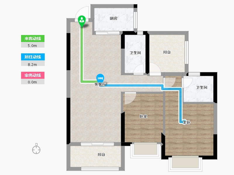 广西壮族自治区-贺州市-泽森·壹品江山-78.04-户型库-动静线