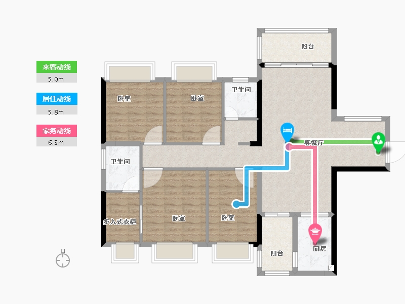 广东省-汕头市-天悦湾-113.94-户型库-动静线