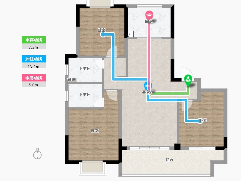 江苏省-镇江市-嘉源·首府-99.82-户型库-动静线