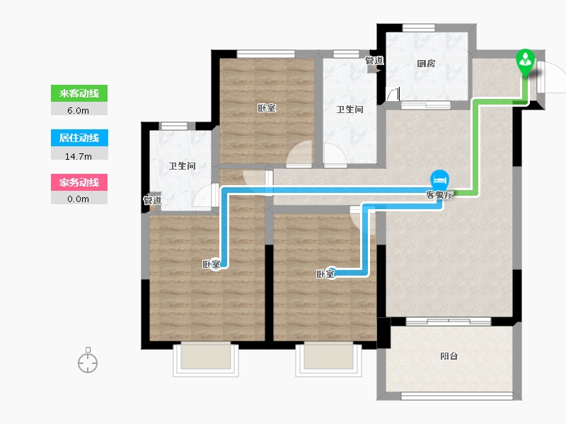 江苏省-镇江市-嘉源·首府-92.01-户型库-动静线