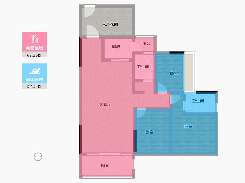 广东省-湛江市-樟树湾金樟水岸-99.00-户型库-动静分区