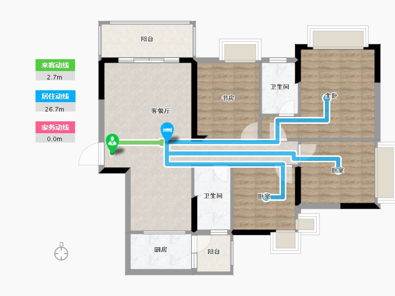 广西壮族自治区-贺州市-天池山中脊-97.53-户型库-动静线