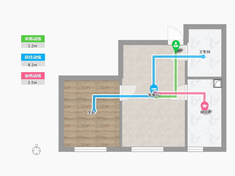 吉林省-长春市-远创紫樾台-36.09-户型库-动静线