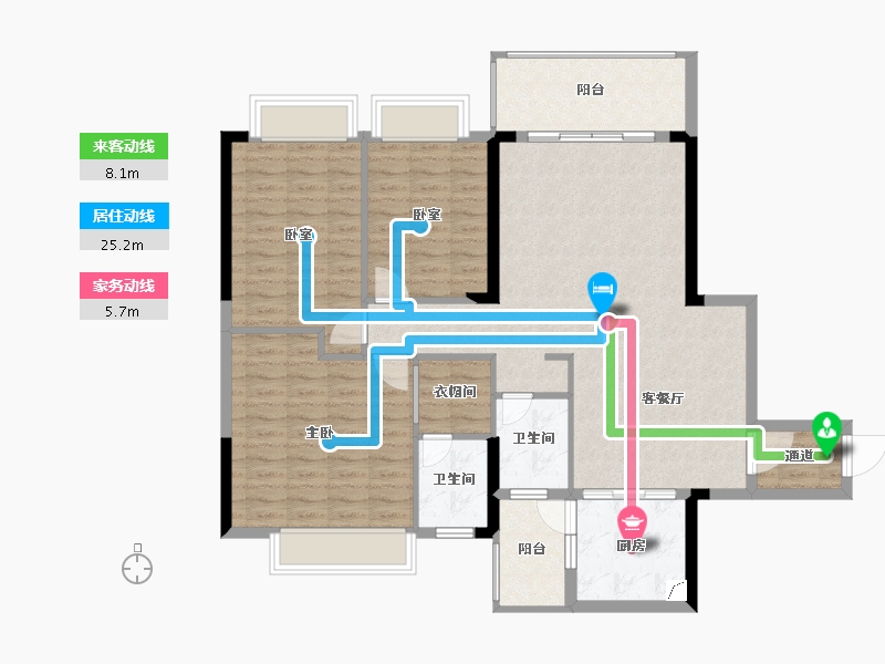 广西壮族自治区-贺州市-天池山中脊-114.40-户型库-动静线