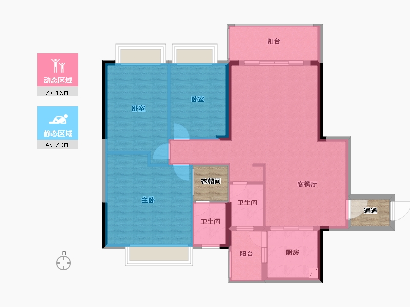 广西壮族自治区-贺州市-天池山中脊-114.40-户型库-动静分区