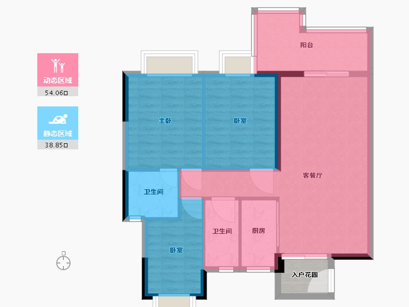 广东省-广州市-悦澋台-87.01-户型库-动静分区