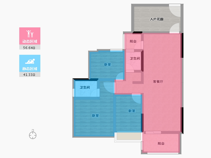 广东省-湛江市-樟树湾金樟水岸-98.00-户型库-动静分区