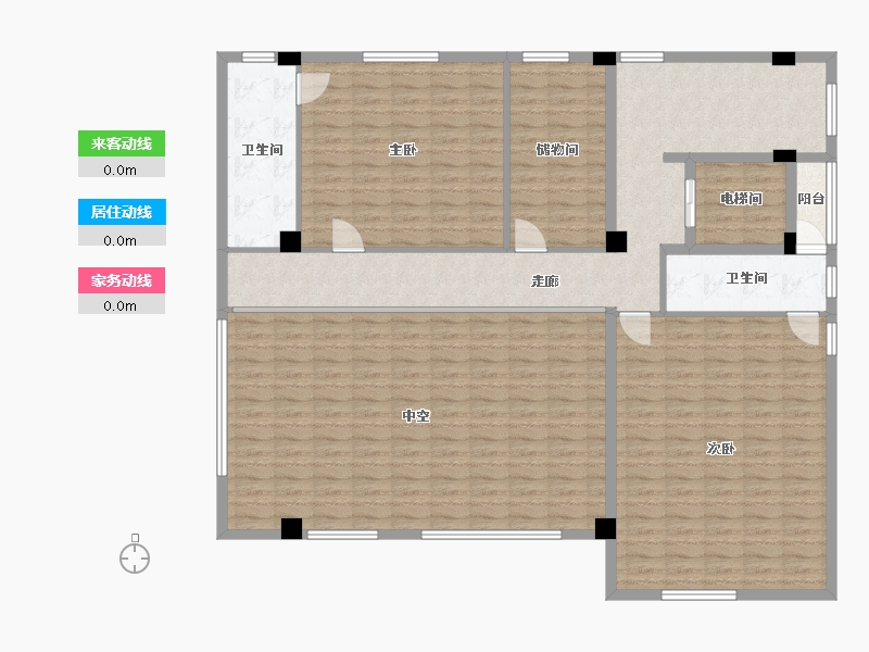 广东省-东莞市-中堂蕉利村-200.00-户型库-动静线