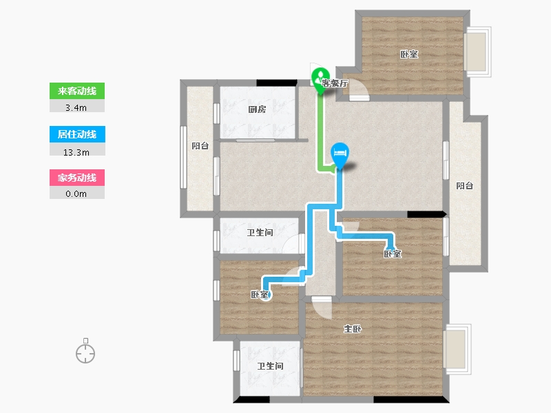 四川省-成都市-朗悦府-128.26-户型库-动静线