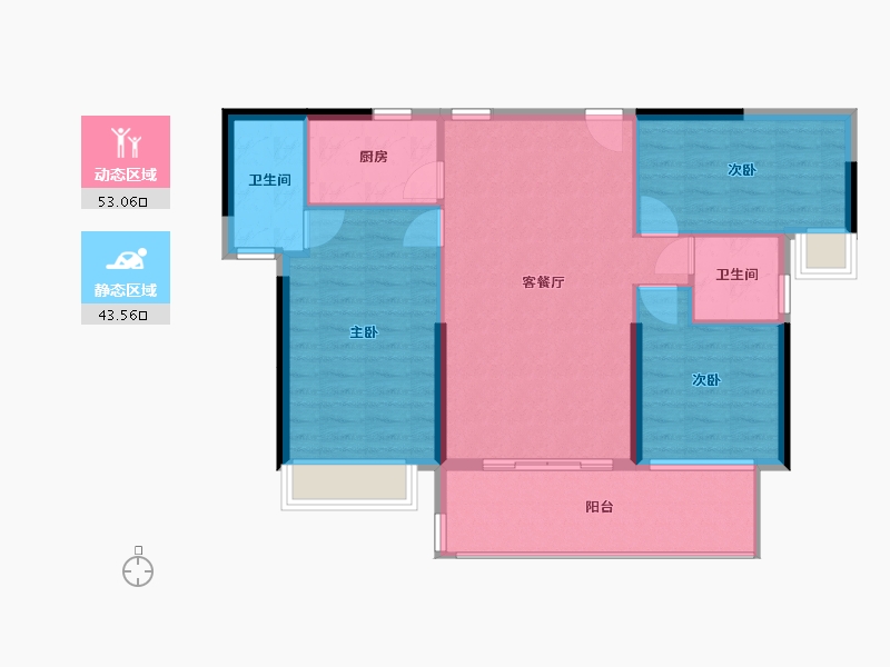 广东省-梅州市-客天下.和府-95.00-户型库-动静分区