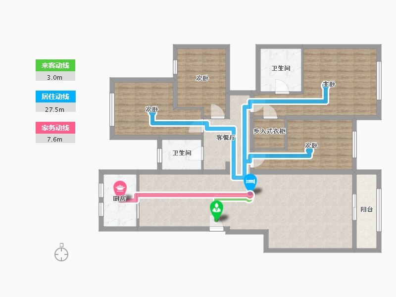 河南省-开封市-郑开橄榄城-180.00-户型库-动静线