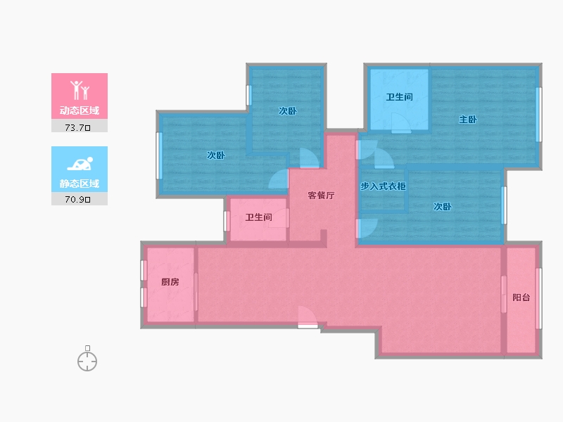 河南省-开封市-郑开橄榄城-180.00-户型库-动静分区