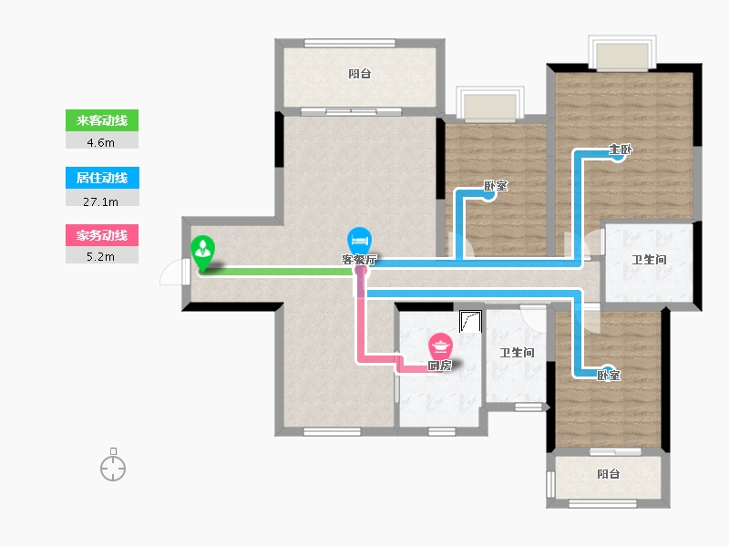 广东省-韶关市-永乐城-125.00-户型库-动静线