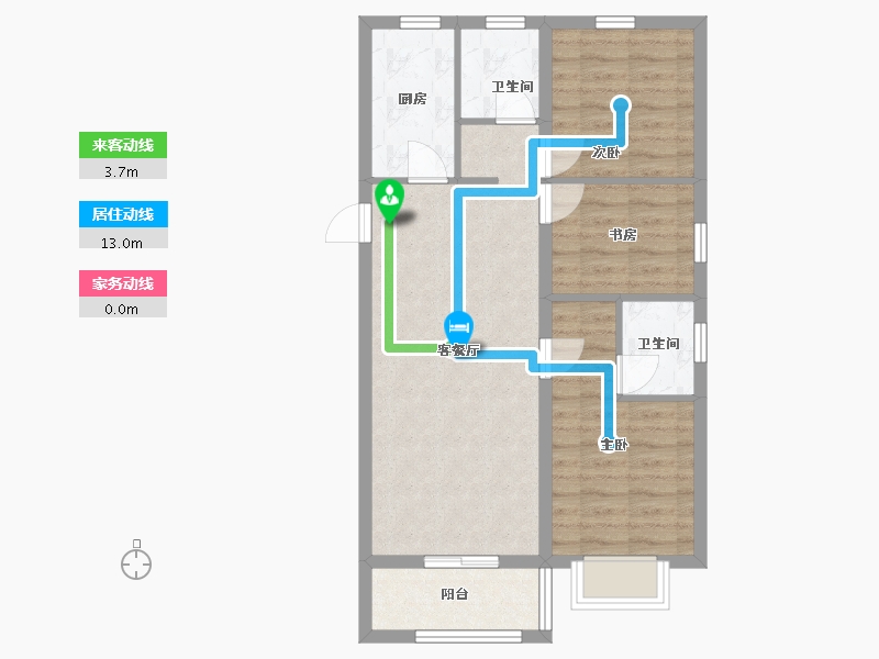 河北省-衡水市-富力-109.00-户型库-动静线