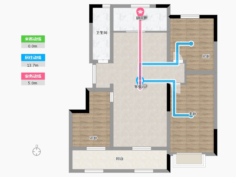 山东省-菏泽市-万城·中国院子-98.00-户型库-动静线